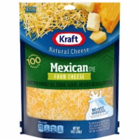 Kraft Mexican Style Four Cheese Blend Shredded Cheese