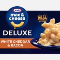 Kraft Deluxe White Cheddar & Bacon Mac N Cheese Macaroni and Cheese Dinner
