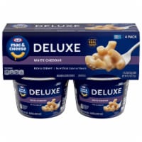 Kraft Deluxe White Cheddar Macaroni & Cheese Dinner