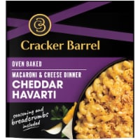 Cracker Barrel Cheddar Havarti Oven Baked Macaroni & Cheese Dinner Perspective: Main