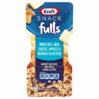 Kraft Trios Snackfulls Monterey Jack Cheese Apples & Granola Clusters Snack Pack Perspective: Main