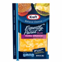 Kraft Expertly Paired Cheddar & Muenster Cheese Slices for Grilling