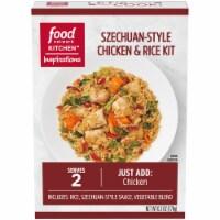 Food Network Kitchen Inspirations Spicy Szechuan-Style Chicken & Rice Meal Kit Perspective: Main
