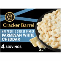 Cracker Barrel Parmesan White Cheddar Macaroni & Cheese Dinner Perspective: Main