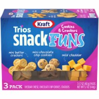 Kraft Trios SnackFuns Cookies & Crackers Perspective: Main