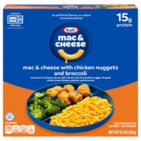 Kraft Mac N Cheese Macaroni and Cheese Kids Frozen Meal with Chicken Nuggets & Broccoli