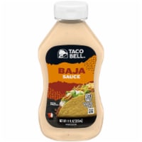 Taco Bell Baja Sauce, Bottle Perspective: Main