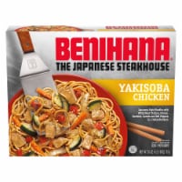 Benihana The Japanese Steakhouse Yakisoba Chicken Frozen Meal Perspective: Main