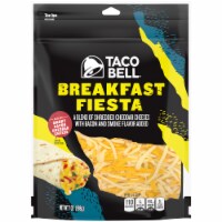 Taco Bell Breakfast Fiesta Shredded Cheese Perspective: Main