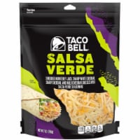 Taco Bell Salsa Verde Monterey Jack Sharp White Cheddar Sharp Cheddar & Mild Cheddar Cheese Perspective: Main