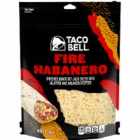 Taco Bell Fire Habanero Monterey Jack Shredded Cheese with Jalapeno & Habanero Peppers Perspective: Main