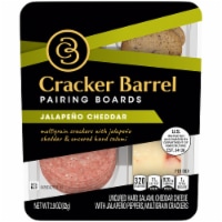 Cracker Barrel Pairing Boards Jalapeno Cheddar and Uncured Hard Salami