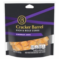 Cracker Barrel Rich & Bold Cheddar Jack Marbled Cheese Cubes