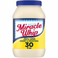 Miracle Whip 50% Less Sodium & Cholesterol Mayo like Dressing