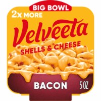 Velveeta Shells & Cheese w/ Bacon & Cheese Sauce Perspective: Main