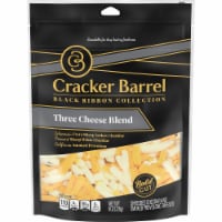 Cracker Barrel Three Cheese Blend Bold Cut Shredded Cheese Perspective: Main