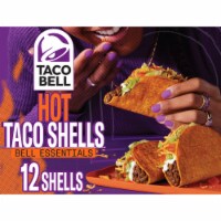 Taco Bell® Hot Crunchy Seasoned Flavor Taco Shells
