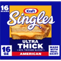 Kraft Singles American Sliced Cheese Ultra Thick Perspective: Main