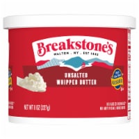 Breakstone's All Natural Unsalted Whipped Butter Tub Perspective: Main