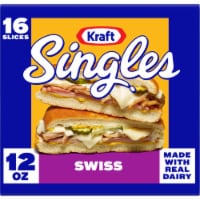 Kraft Singles Swiss Cheese Slices