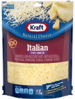 Kraft Italian Five Cheese Shredded Cheese Perspective: Main