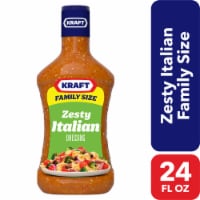 Kraft Zesty Italian Salad Dressing Perspective: Main