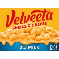 Velveeta Shells & Cheese Pasta with Cheese Sauce & 2% Milk Cheese Meal