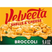 Velveeta Shells & Cheese Macaroni and Cheese with Broccoli Florets Meal