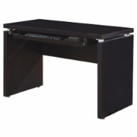 Computer Desk, Home Office, Laptop, 48 l, Work, Laminate, Brown, Contemporary, Modern