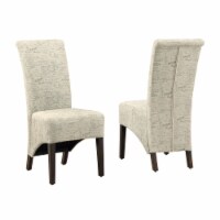 Monarch Dining Chair in Vinage French Print (Set of 2)