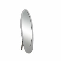 Mirror, Full Length, Standing, Floor, 60  Oval, Dressing, Bedroom, Wood, Grey,