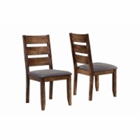 Coaster Home Furnishings Alston Ladder Back Side Dining Room Chairs (Set of 2)