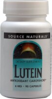 Source Naturals Lutein Antioxidant Capsules 6mg