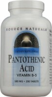 Source Naturals Pantothenic Acid Vitamin B-5 500mg 200 Count Perspective: Main