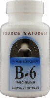 Source Naturals B-6 Timed Release Tablets 500mg 100 Count Perspective: Main