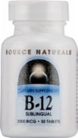 Source Naturals B-12 Sublingual Tablets 2000mcg