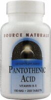 Source Naturals Pantothenic Acid & Vitamin B-5 Tablets 100mg 250 Count Perspective: Main