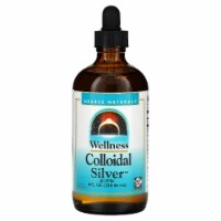 Source Naturals Wellness Colloidal Silver 30 PPM - 8 fl oz (236.56 ml) (30 PPM per 2 Perspective: Main