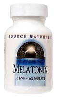 Source Naturals Melatonin Perspective: front