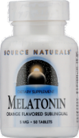 Source Naturals Melatonin Orange Flavored Tablets 5 mg