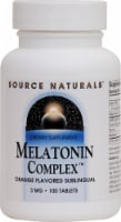 Source Naturals Melatonin Complex Orange Flavored Tablets 3 mg Perspective: Main