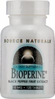 Source Naturals Bioperine Black Pepper Fruit Extract Tablets 10mg