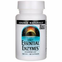 Source Naturals Daily Essential Enzymes 500 mg 60 Caps