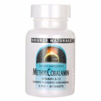 Source Naturals Methylcobalamin Vitamin B-12 Cherry Lozenges 5mg