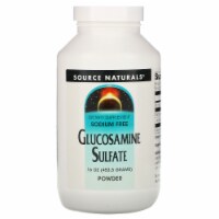 Source Naturals Glucosamine Sulfate Powder Sodium Free - 16 oz (453.6 g) Perspective: Main