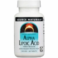 Source Naturals Alpha Lipoic Acid Timed Release 300 mg 60 Tabs Perspective: Main