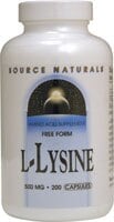 Source Naturals  Free Form L-Lysine