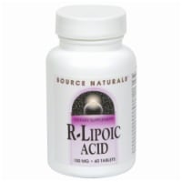 Source Naturals R-Lipoic Acid Dietary Supplement Tablets 100mg