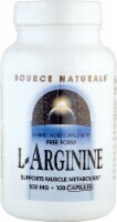 Source Naturals Free Form L-Arginine Capsules 500mg