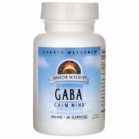 Source Naturals Serene Science Gaba Calm Mind 750 mg 45 Caps Perspective: Main